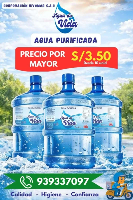 Agua de Vida — Corporación Rivamar S.A.C