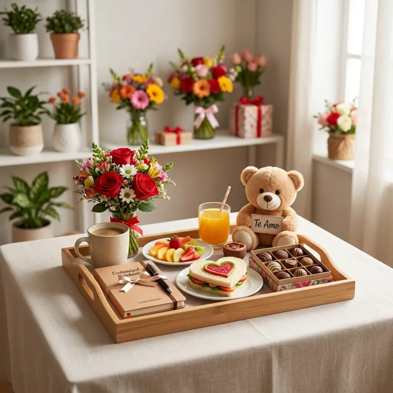 Desayunos Románticos y Detalles Personalizados
