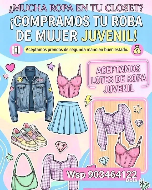 Compra y Venta de Ropa Usada Juvenil