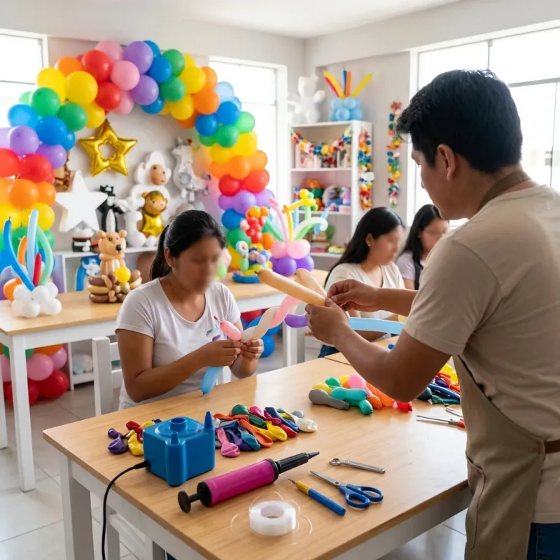 Mensualidad - Curso Decoración con Globos