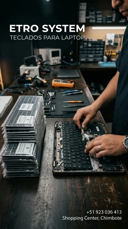 ETRO SYSTEM: reparación de computadoras, laptops, servidores y cámaras de seguridad en el Shopping Center de Chimbote (WhatsApp 923 036 413)
