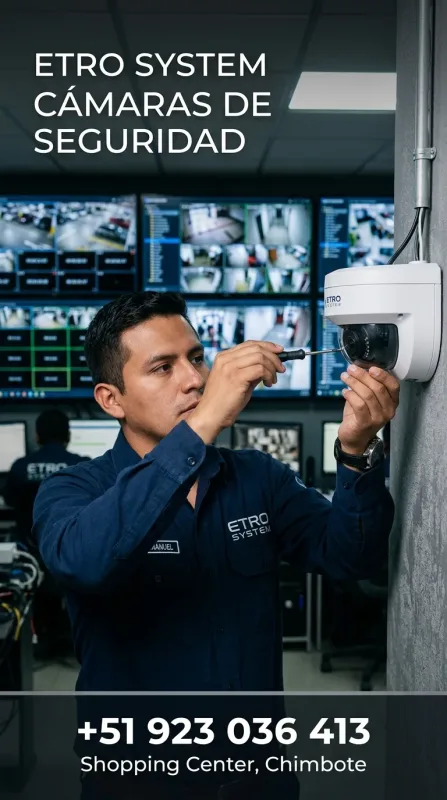 ETRO SYSTEM: reparación de computadoras, laptops, servidores y cámaras de seguridad en el Shopping Center de Chimbote (WhatsApp 923 036 413)