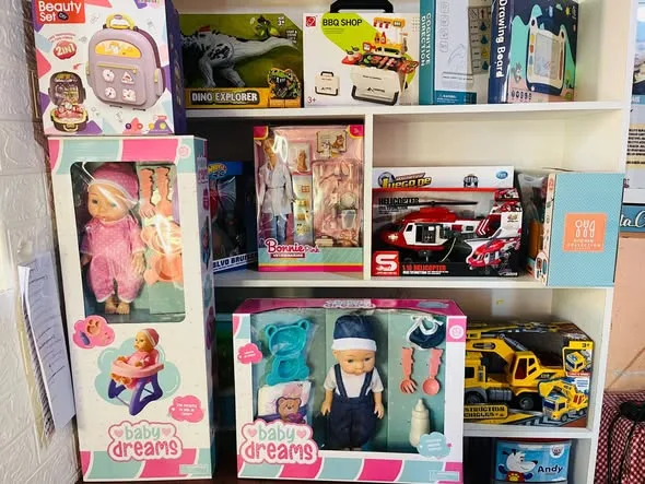 Juguetes para niños en Chimbote: muñecas Baby Dreams, juegos didácticos, camiones y peluches a precios económicos