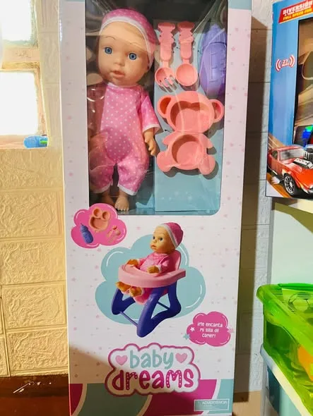 Juguetes para niños en Chimbote: muñecas Baby Dreams, juegos didácticos, camiones y peluches a precios económicos