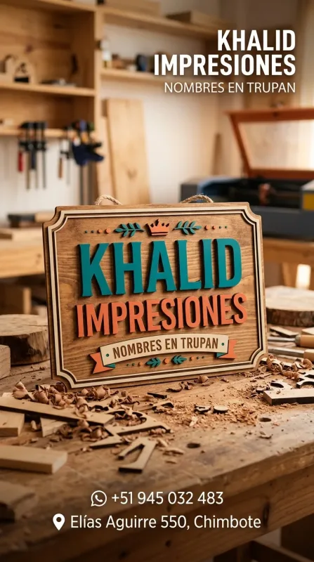 Khalid Impresiones — Impresiones Gráficas y Publicidad