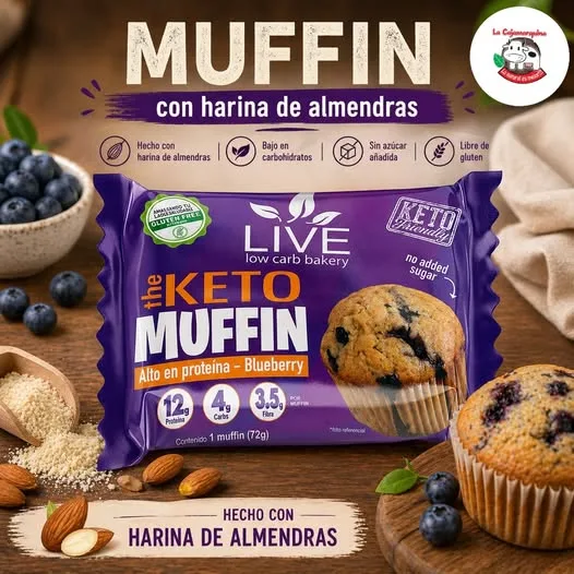 Tienda de productos naturales, orgánicos, keto y sin azúcar añadida en Chimbote: gelatina de flor de Jamaica, sirope de fresa con stevia, miel de abeja, chocolate 70% cacao, alfajores y brownies proteicos, muffins keto y barras con cacao