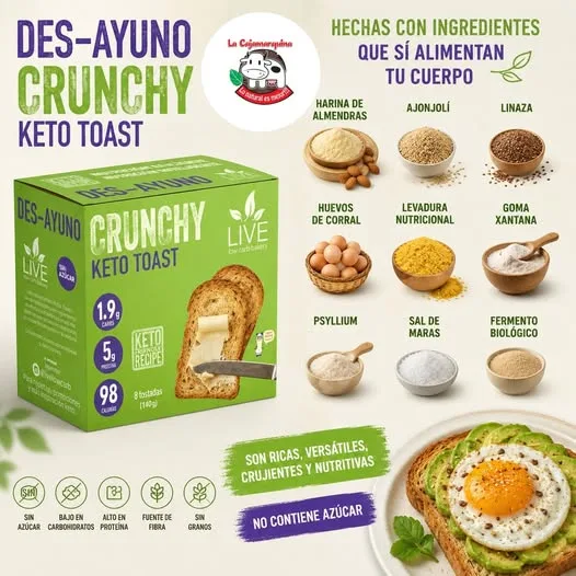 Tienda de productos naturales, orgánicos, keto y sin azúcar añadida en Chimbote: gelatina de flor de Jamaica, sirope de fresa con stevia, miel de abeja, chocolate 70% cacao, alfajores y brownies proteicos, muffins keto y barras con cacao