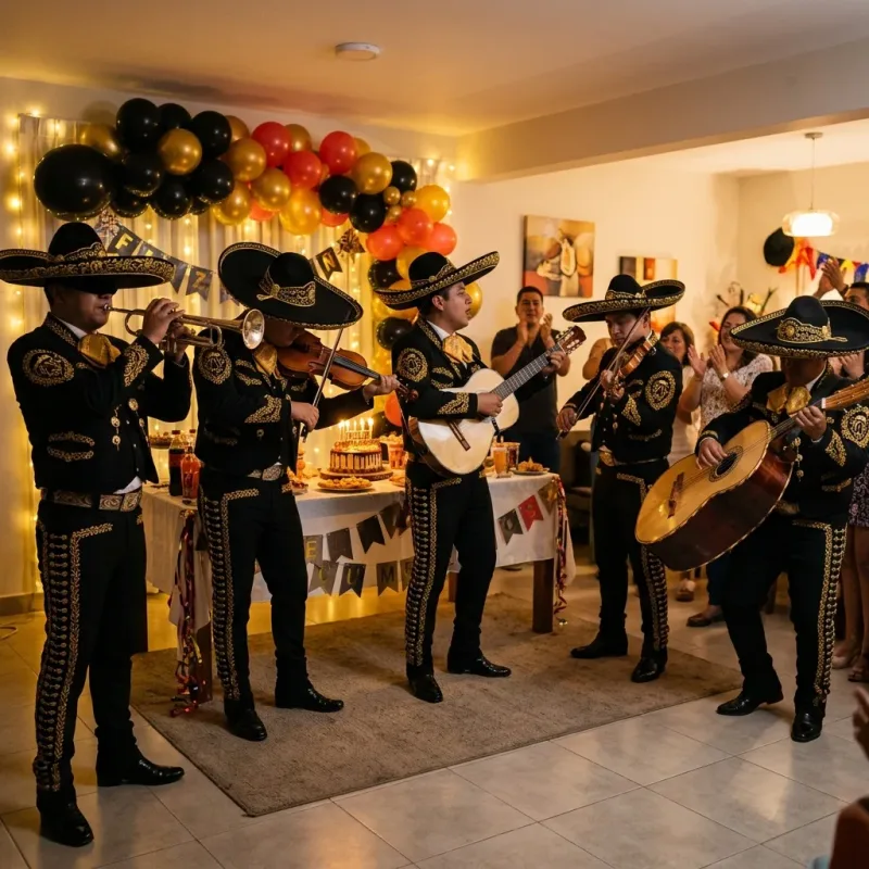 Mariachi de 5 músicos (una hora)