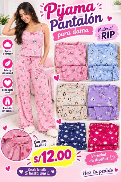 Tienda de ropa y bazar en Nuevo Chimbote: polos, pijamas, brasieres, vestidos, ropa de nina, manta calaminada y articulos de hogar a precios bajos
