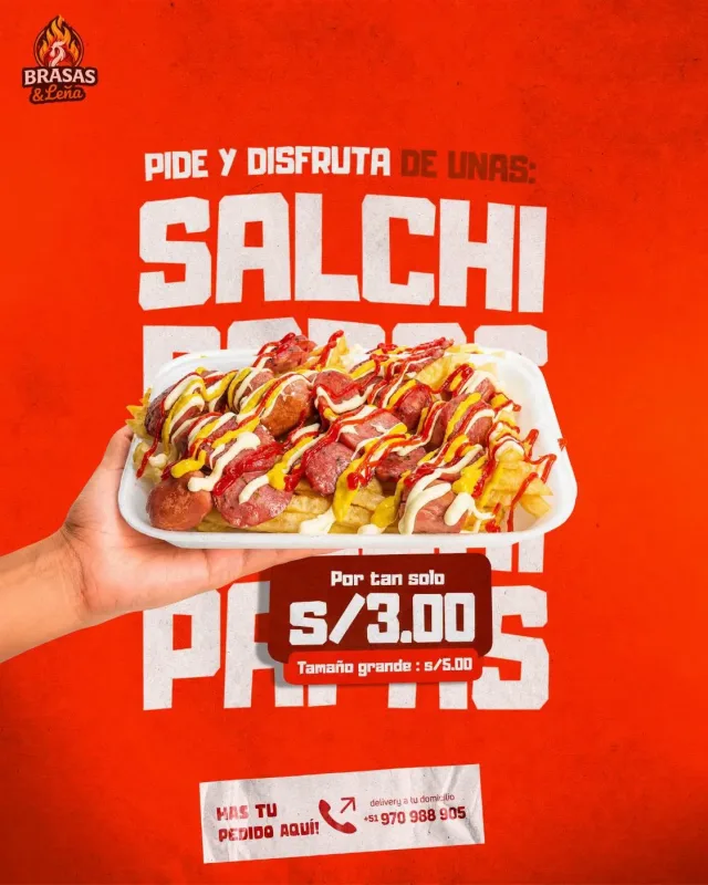 Pollo a la brasa, lomos, chaufas, parrillas, alitas y salchipapas en Huarmey