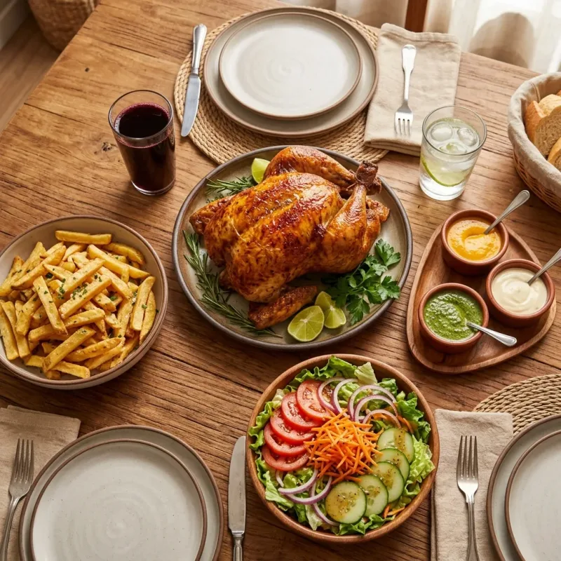 1 Pollo a la Brasa