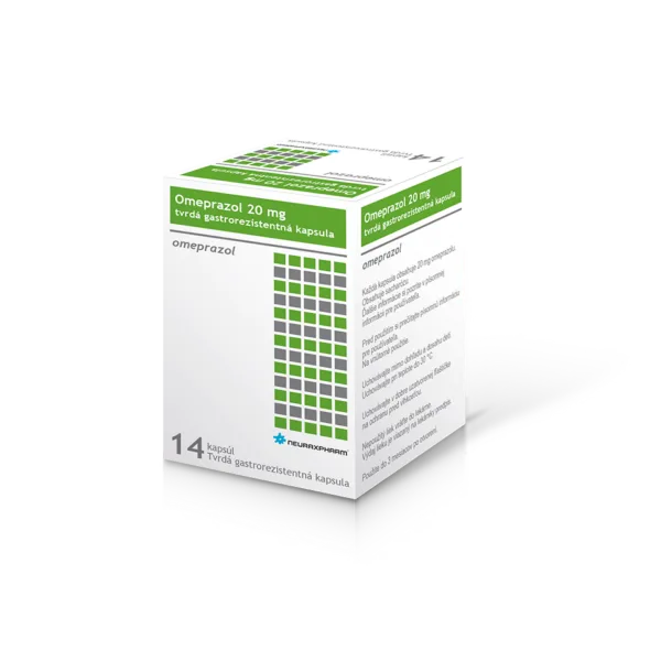 Omeprazol 20mg cápsulas entéricas caja x 28