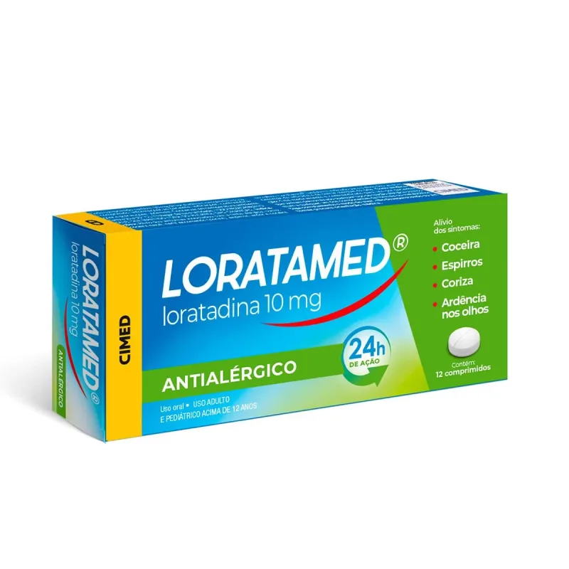 Loratadina 10mg tabletas caja x 30 unidades