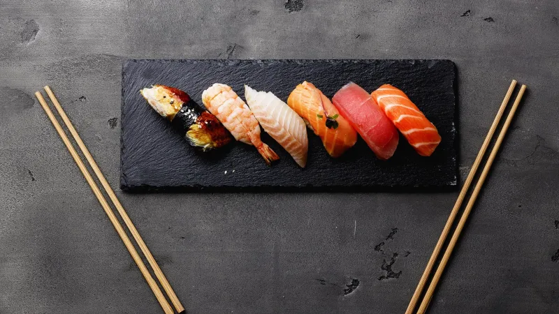 Nigiri de salmón fresco 6 piezas