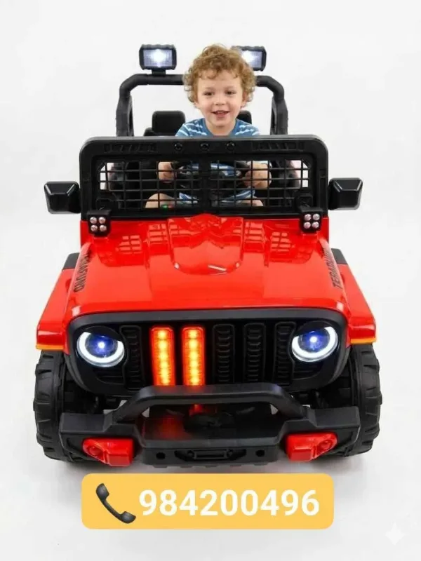 Camas saltarinas y carritos eléctricos infantiles
