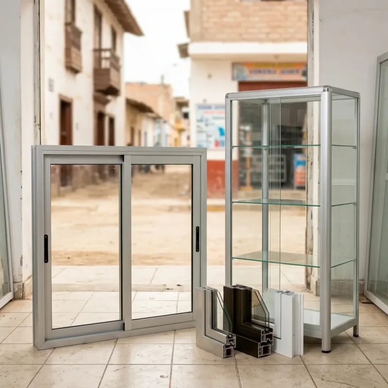 Ventanas, Vitrinas y Acabados en Aluminio